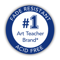 #1 fade resistant acid-free art teacher brand seal